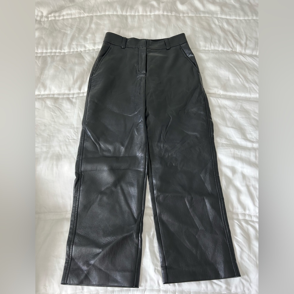 Aritzia babaton leather pants